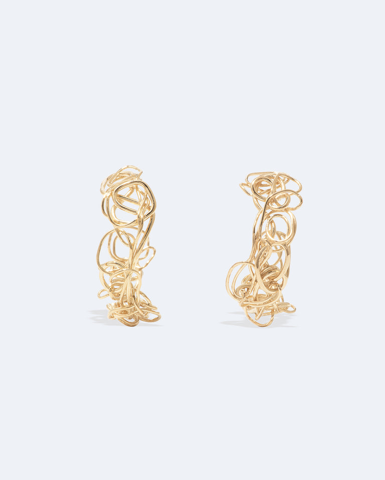 F38 - Boucles d'oreilles en vermeil