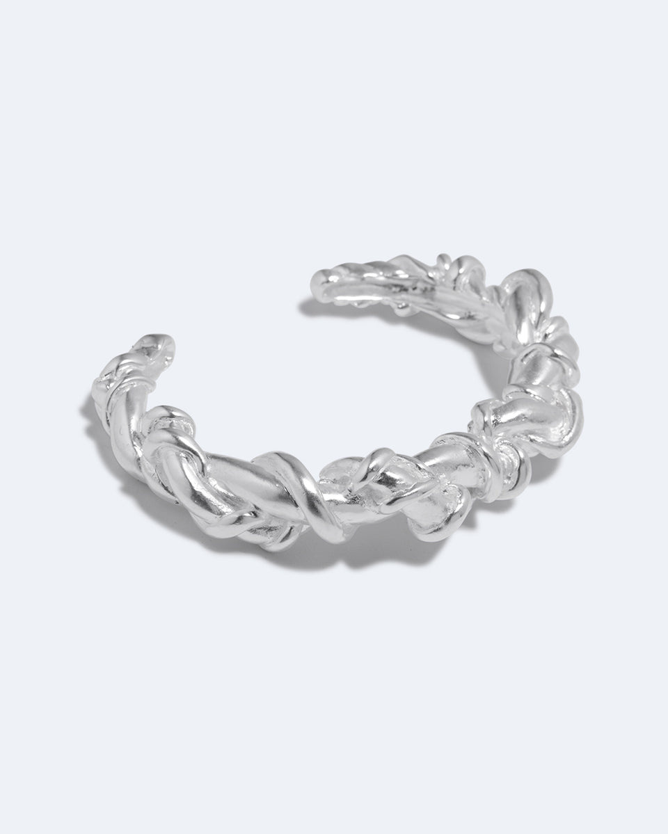 Labyrinth - Silver Plated Cuff