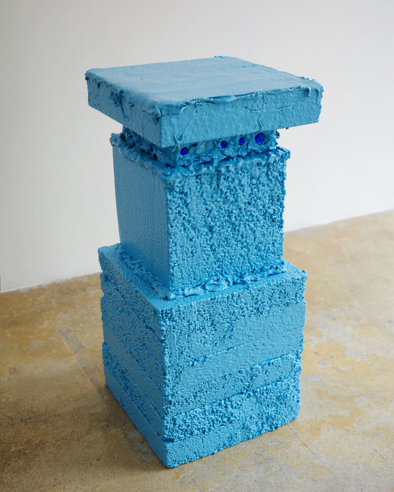 Blue Small Plinth