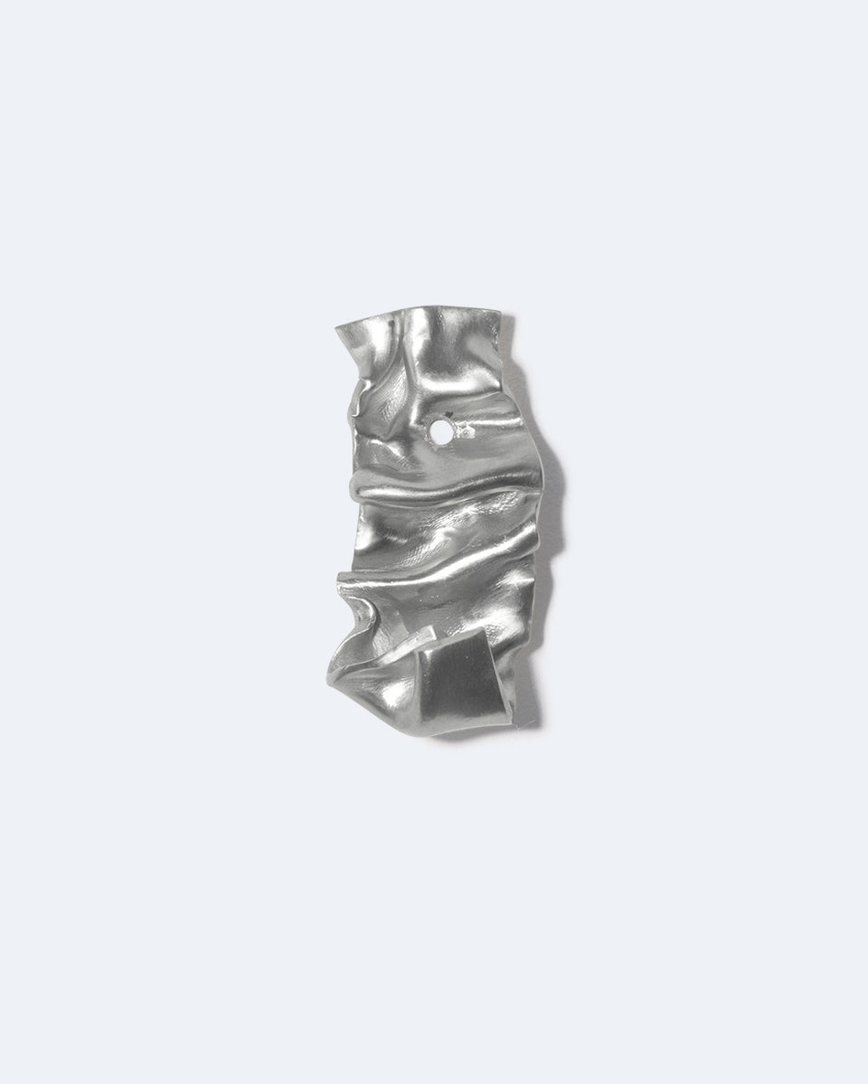 Knotted - Set of 3 Wall Hooks in Silver