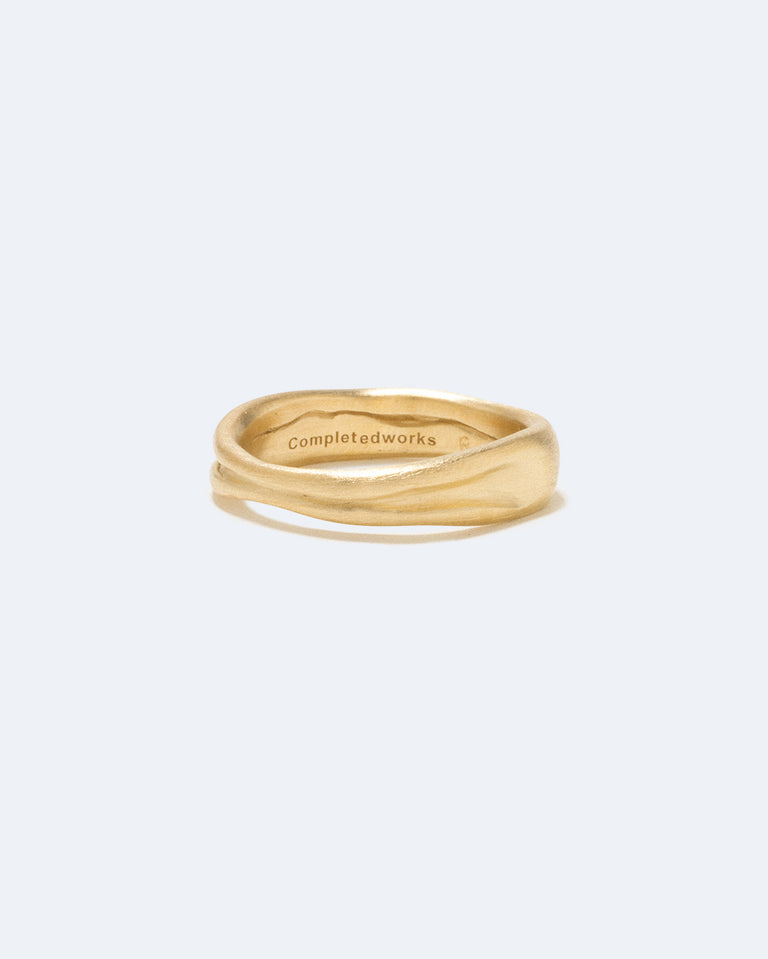 Dégonflé (« Ne pas gonfler ») – Bague en vermeil