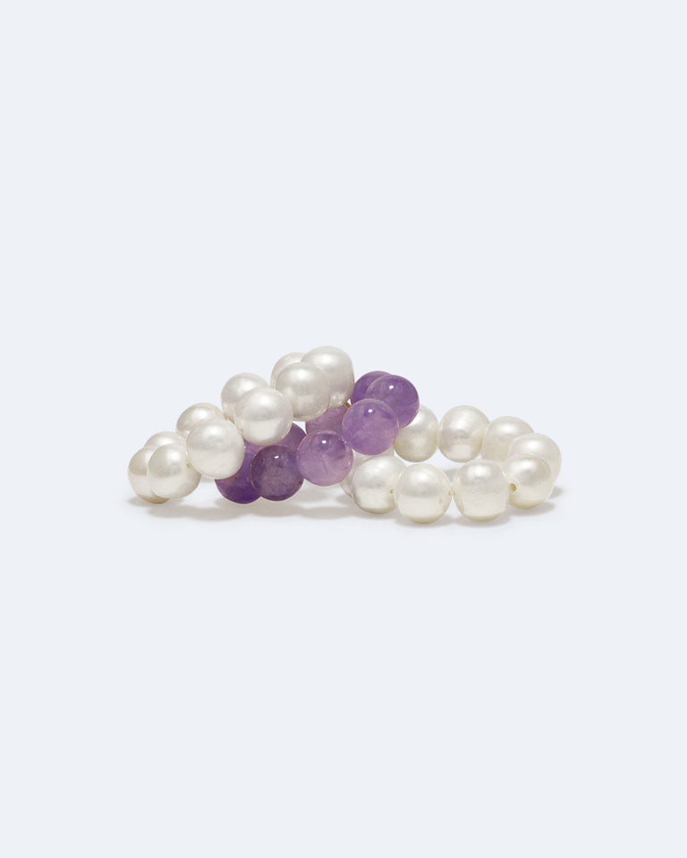 One [Blank] Can Change the World - Pearl and Jade Gold Vermeil Ring
