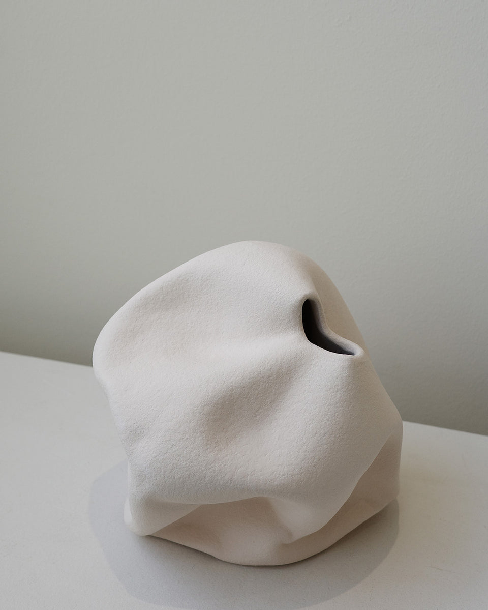 Goliath - Large Vessel in Textured Beige