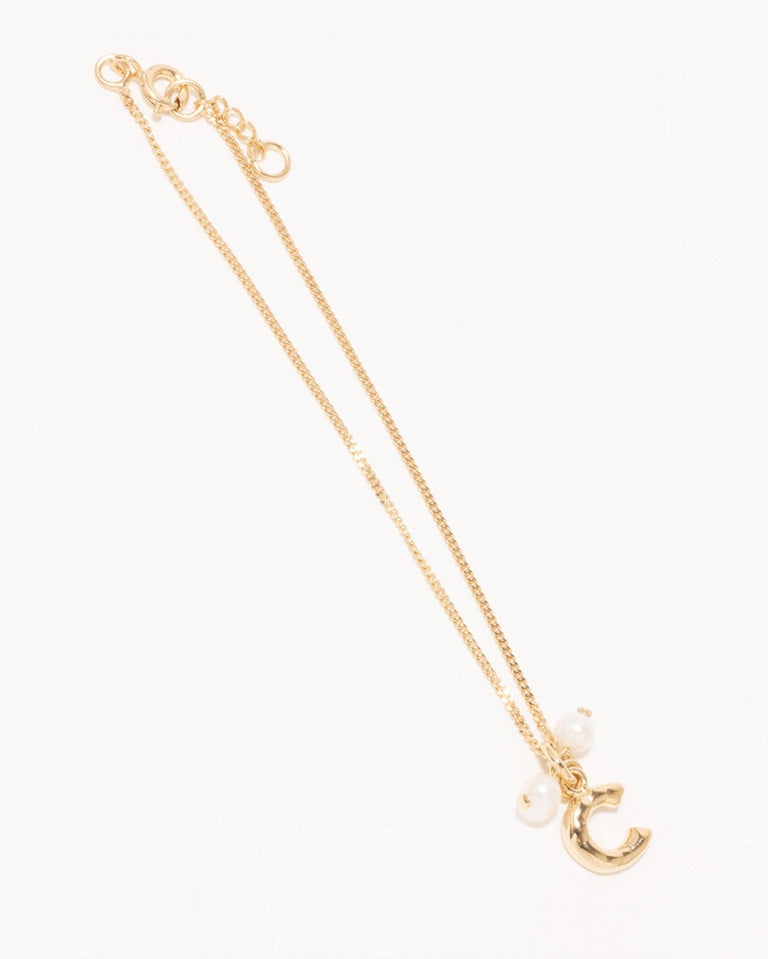 Classicworks™ C - Gold Vermeil and Pearl Bracelet