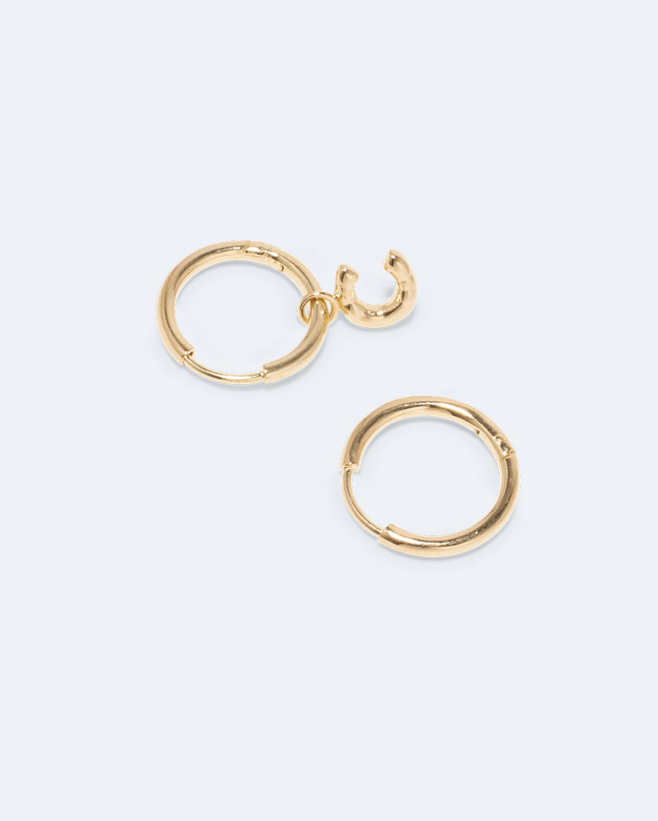 Boucles d'oreilles en vermeil d'or recyclé Classicworks™ C