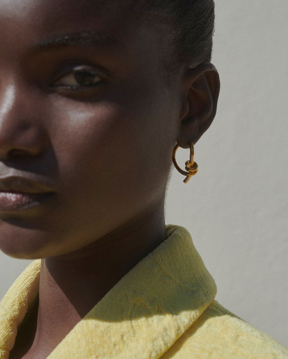The Freedom to Imagine II - Recycled Gold Vermeil Earrings