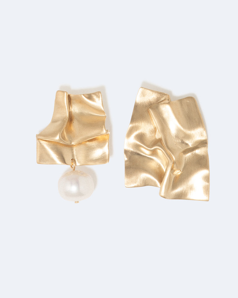 Cohesion - Gold Vermeil Earrings