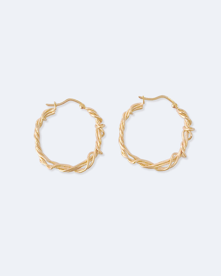 The Chance Encounter - Recycled Gold Vermeil Earrings