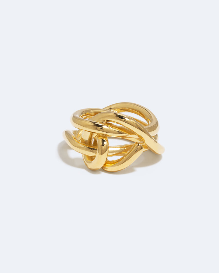 Bague Nœud - Vermeil Or