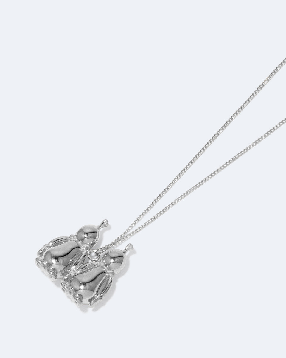 Classicworks™ Gemini Zodiac Balloon - Platinum Plated Pendant