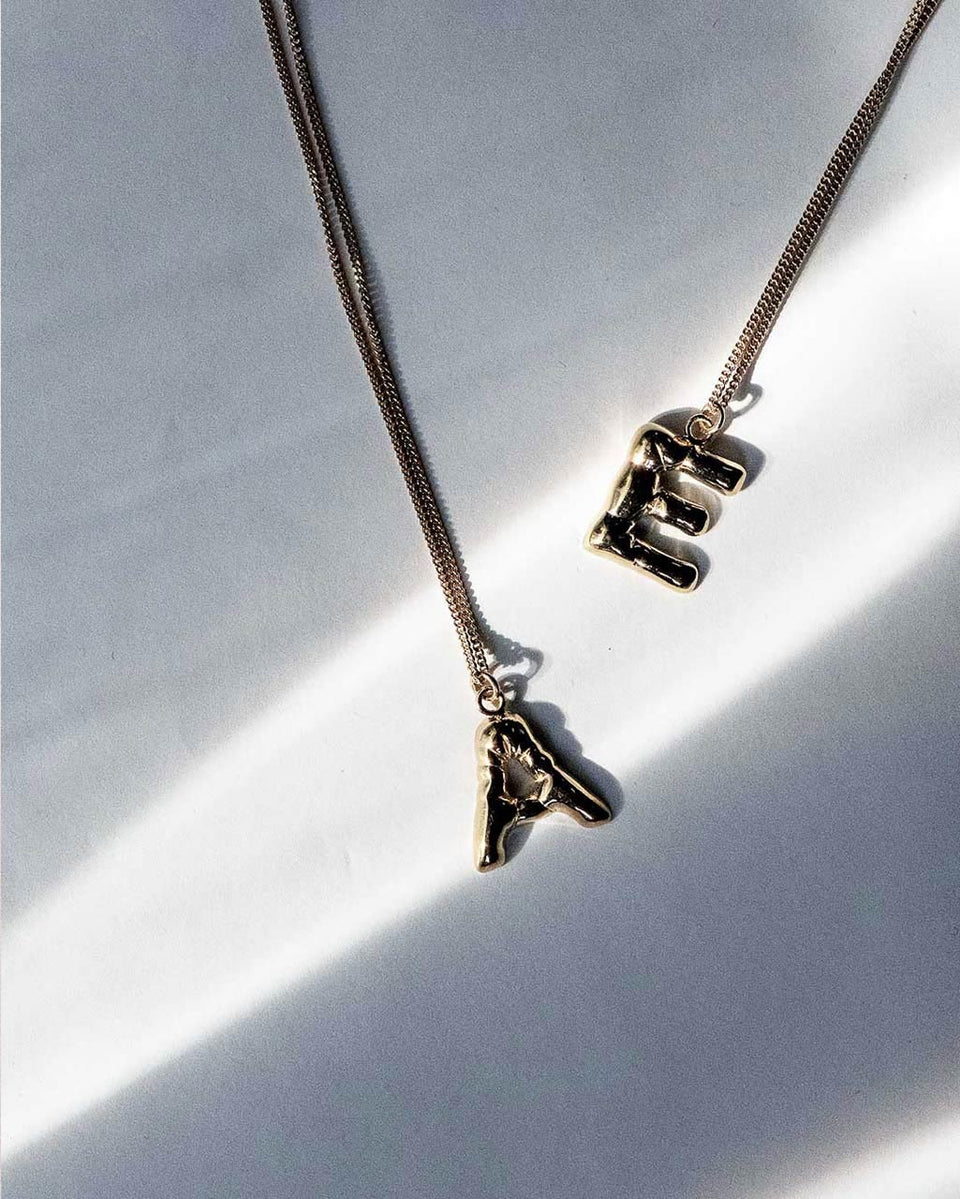 Classicworks™ A - Gold Plated Necklace