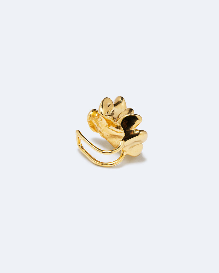 General Strike - Gold Plated Ear Cuff