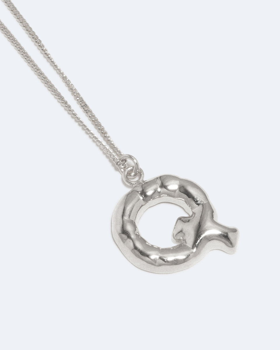 Classicworks™ Q - Recycled Sterling Silver Necklace