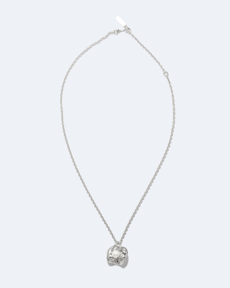 Odyssée onirique - Pendentif en perle et argent recyclé