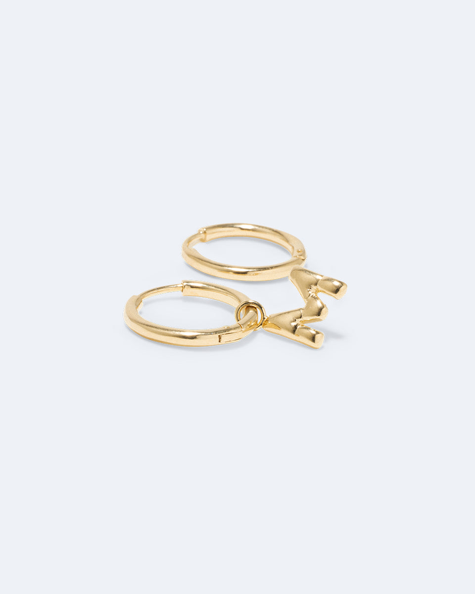 Boucles d'oreilles Classicworks™ M en vermeil d'or recyclé