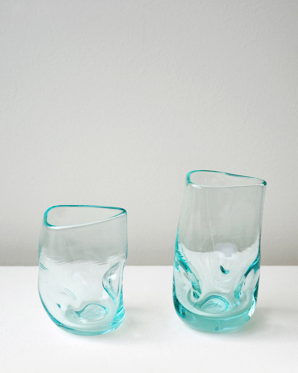 Thaw - Recycled Glass Tumbler in Clear