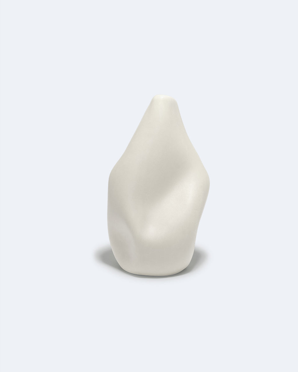 Yesterday is History - Vessel in Matte White