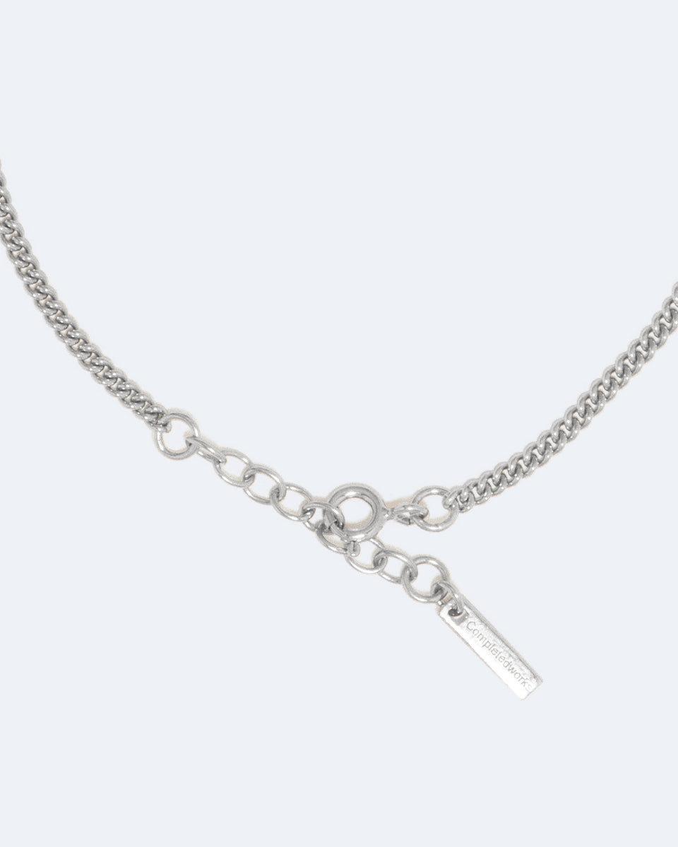Pas un autre aphorisme ! - Bracelet en oxyde de zirconium et plaqué platine