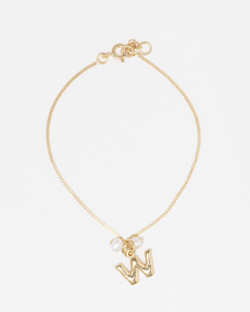 Classicworks™ W Pearl Recycled Vermeil Bracelet