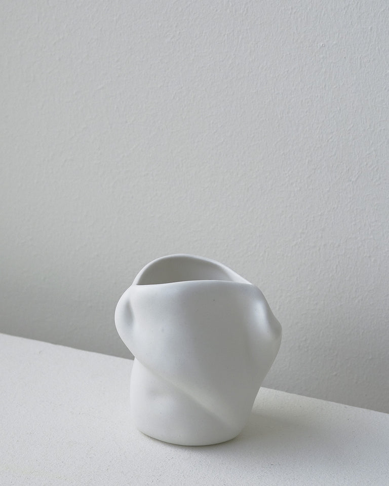 Postures - Vessel in Matte White