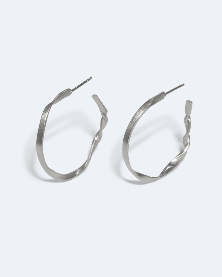 The Tenderest Thing - Recycled Silver Earrings