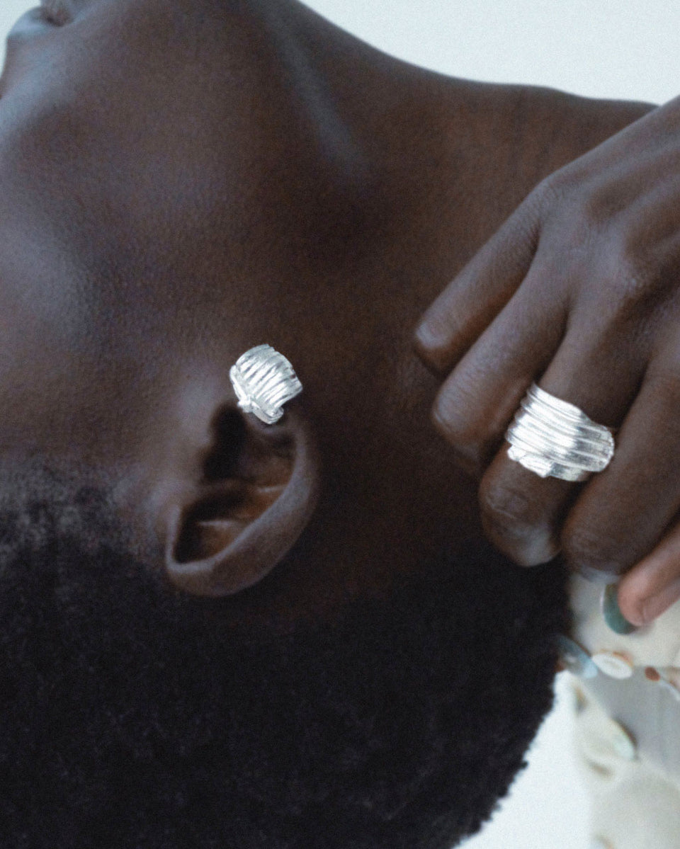 R2259 - Bague en argent recyclé