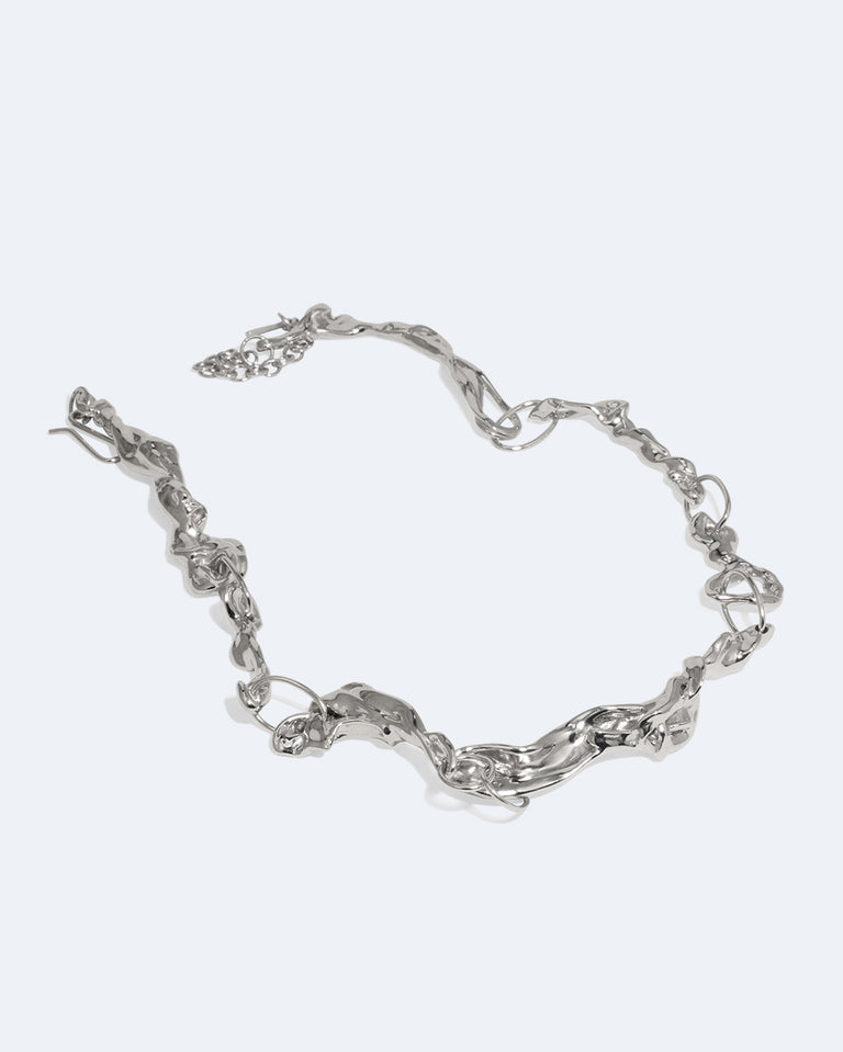 Treacle - Rhodium Plated Necklace