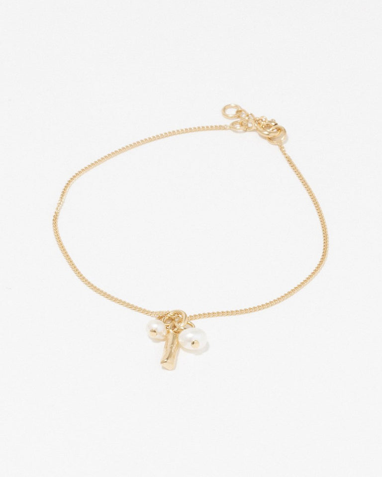 Classicworks™ I - Gold Vermeil and Pearl Bracelet