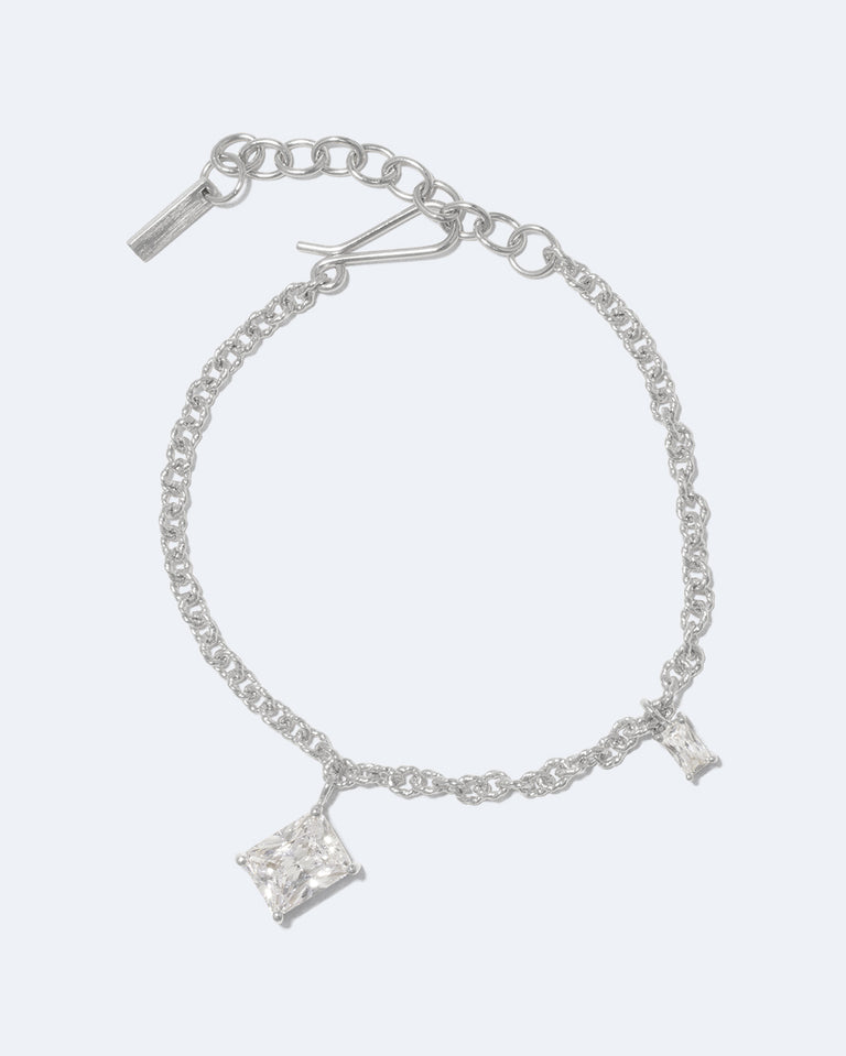 Rêves Chiffrés - Bracelet en Zirconium et Argent Sterling