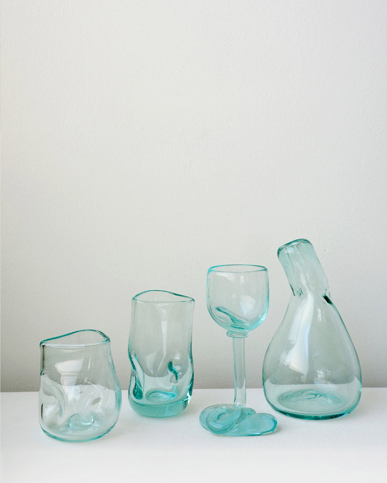 Thaw - Gobelet en verre recyclé transparent