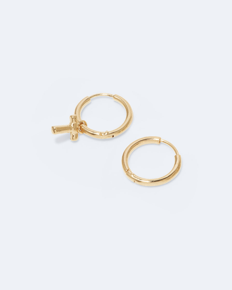 Boucles d'oreilles Classicworks™ T - Vermeil recyclé