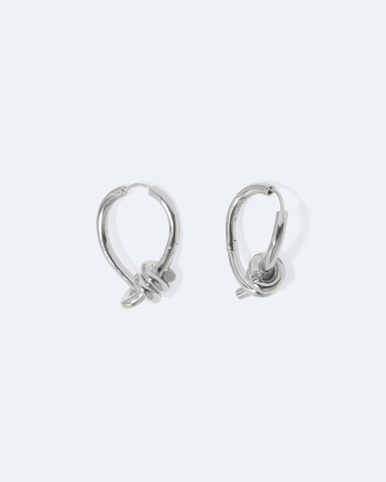 The Freedom to Imagine II - Recycled Silver Earrings