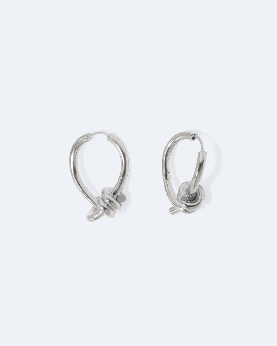The Freedom to Imagine II - Recycled Silver Earrings