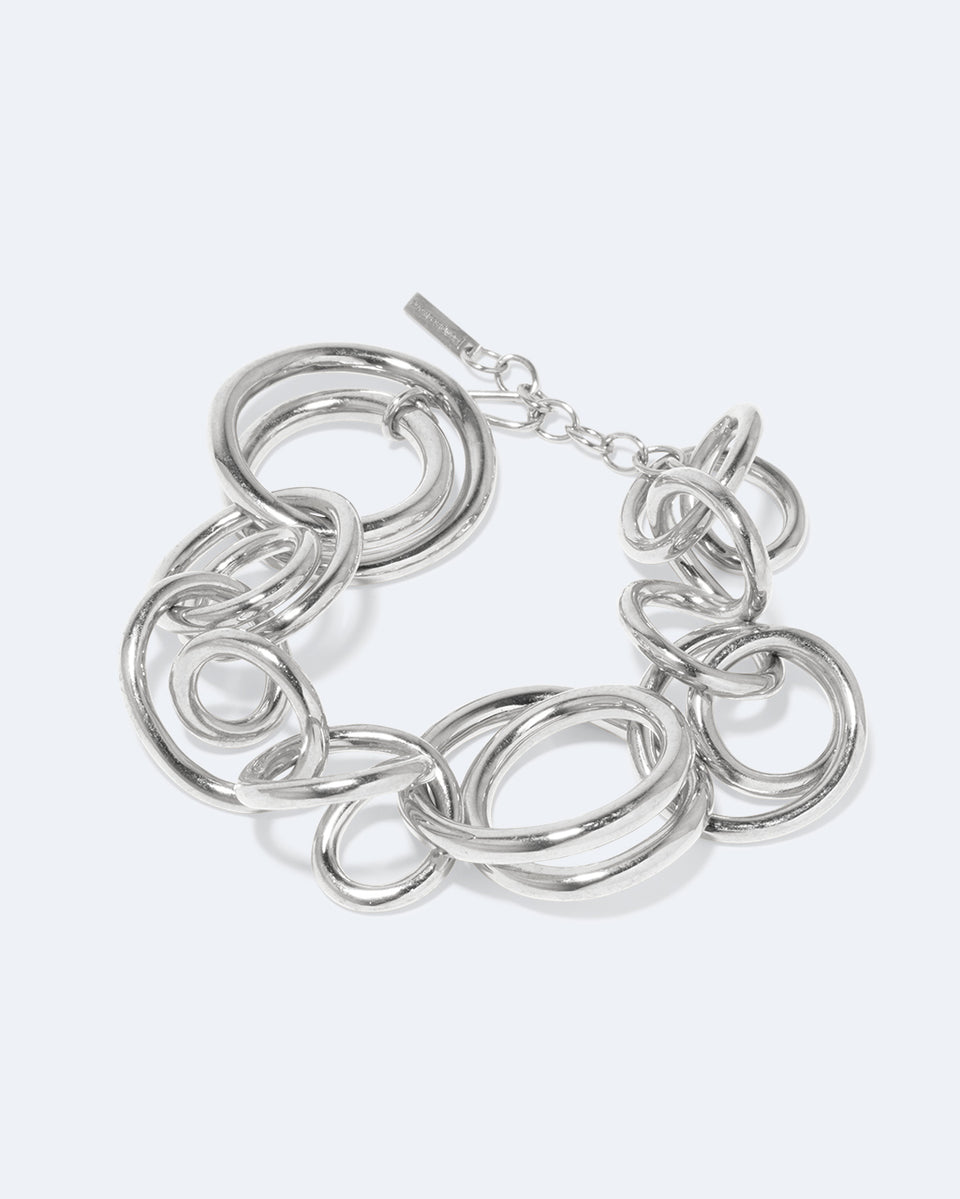 Befuddled - Platinum Plated Bracelet