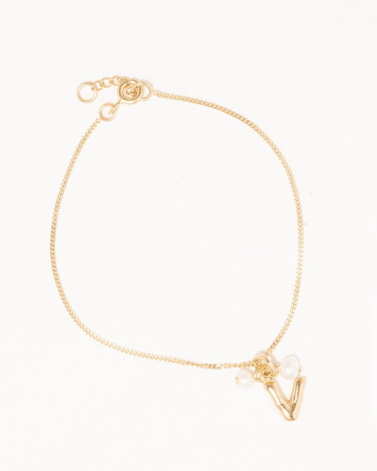 Classicworks™ V - Pearl and Recycled Gold Vermeil Bracelet