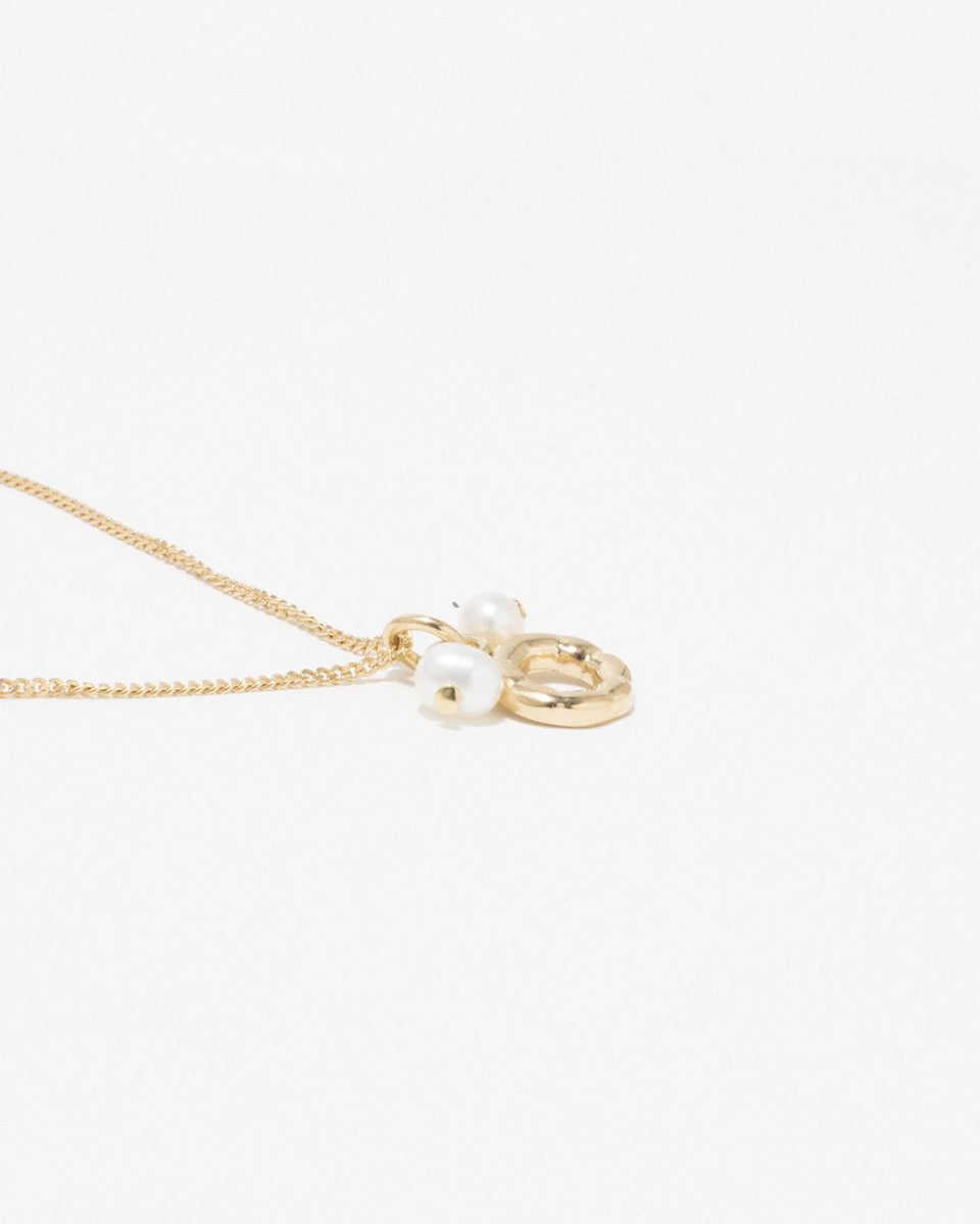 Classicworks™ O - Gold Vermeil and Pearl Bracelet
