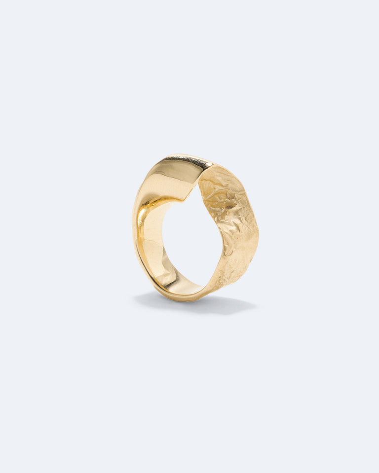 Bague Ruban II - Vermeil Or Recyclé