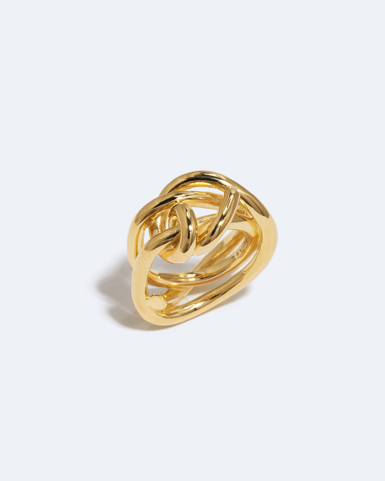 Bague Nœud - Vermeil Or