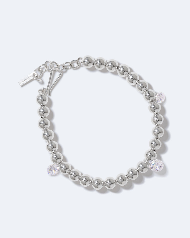 À quelque chose malheur est bon - Bracelet en zircone et argent sterling