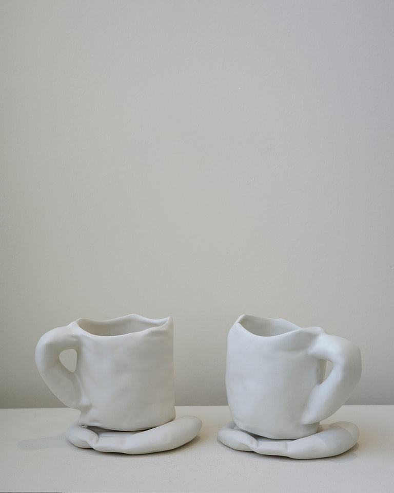 Stand Back! This Mug is Deflating - Mug in Matte White