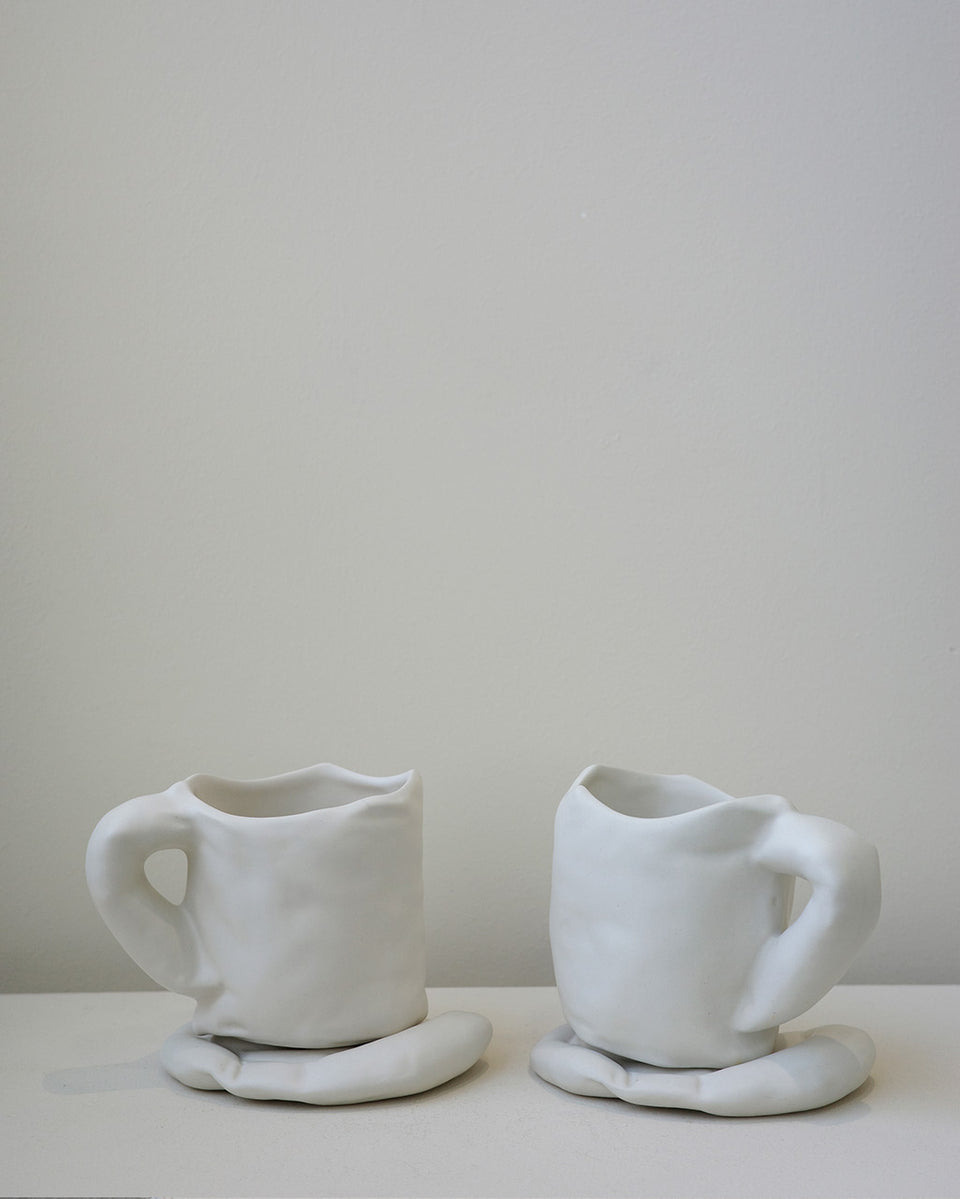 Stand Back! This Mug is Deflating - Mug in Matte White