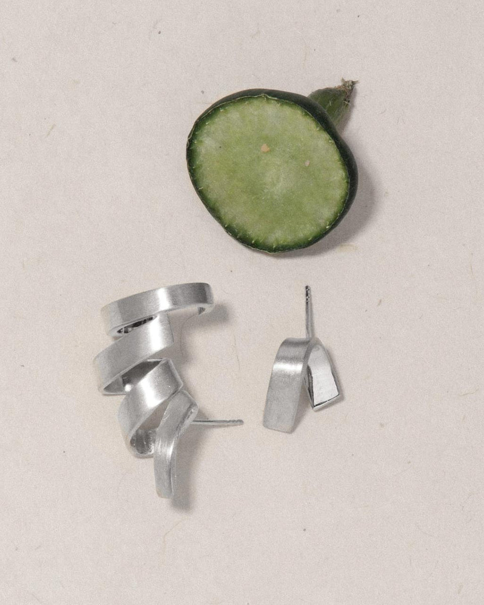 Jelly - Recycled Silver Earrings