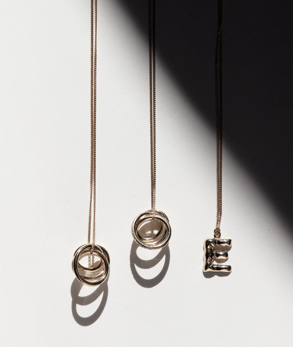 Flow - Pendentif en vermeil