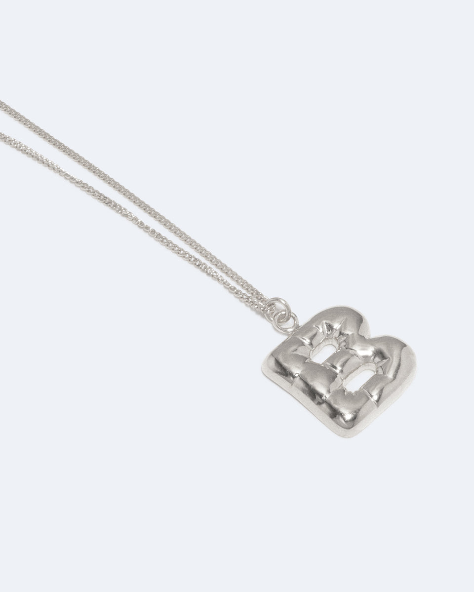 Classicworks™ B - Recycled Sterling Silver Necklace