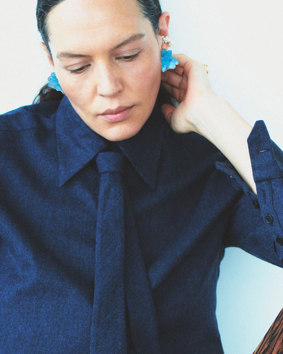 Posy - Pearl and Recycled Gold Vermeil Ear Cuff