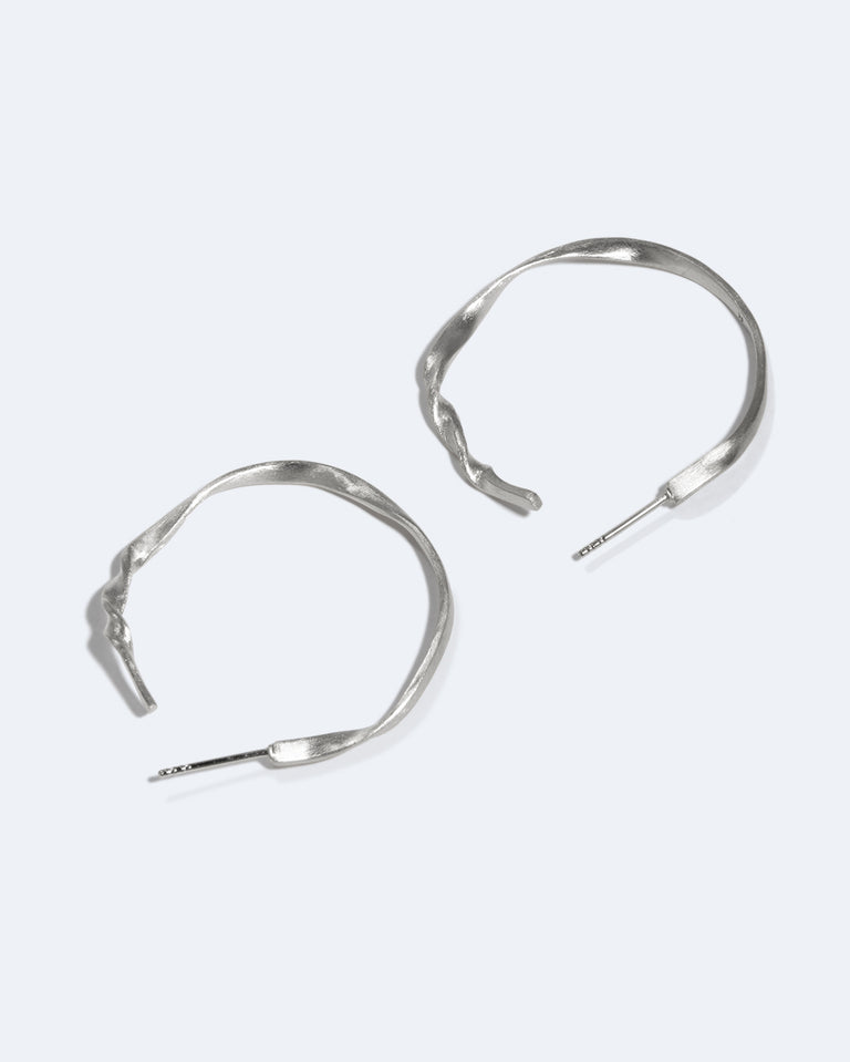 The Tenderest Thing - Recycled Silver Earrings