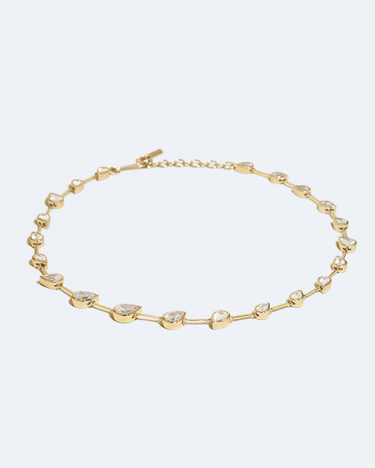 Myriad - Zirconia and Recycled Gold Vermeil Necklace