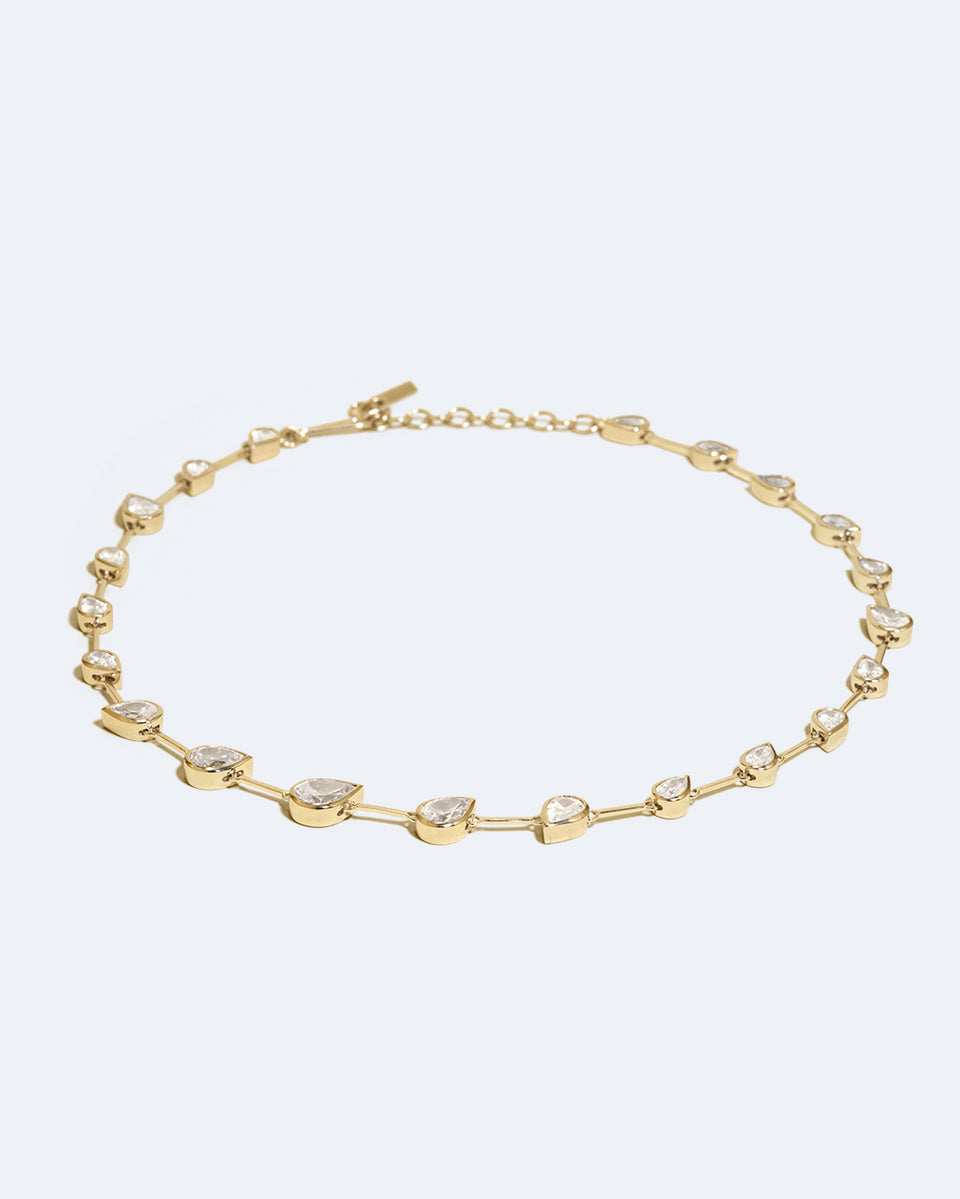 Myriad - Zirconia and Recycled Gold Vermeil Necklace