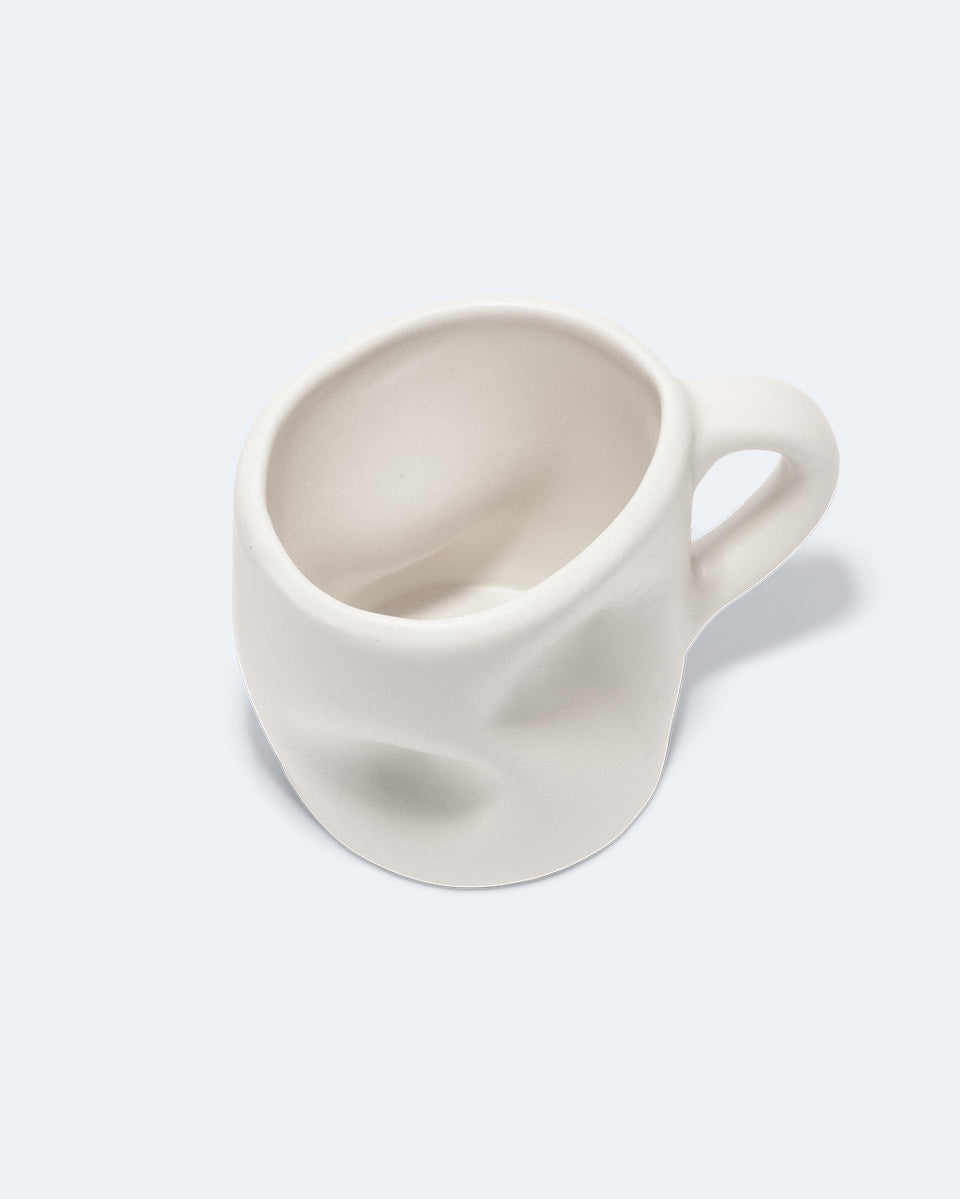 Bumpity Bump Bump - Mug in Matte White