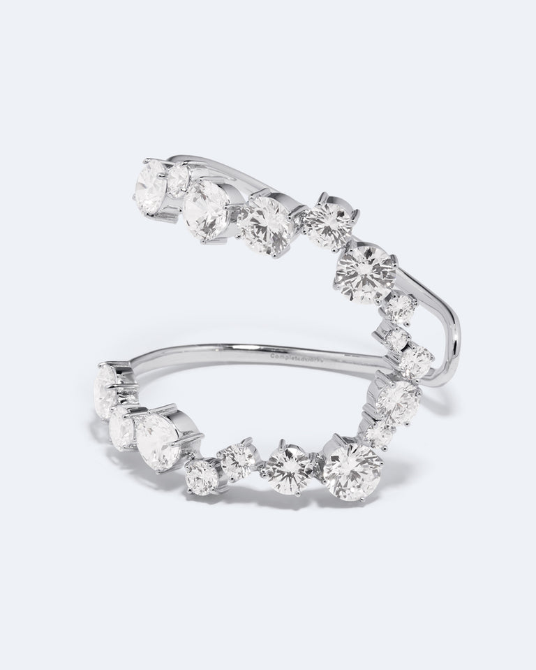 Mythe - Manchette plaquée de zircone et de rhodium